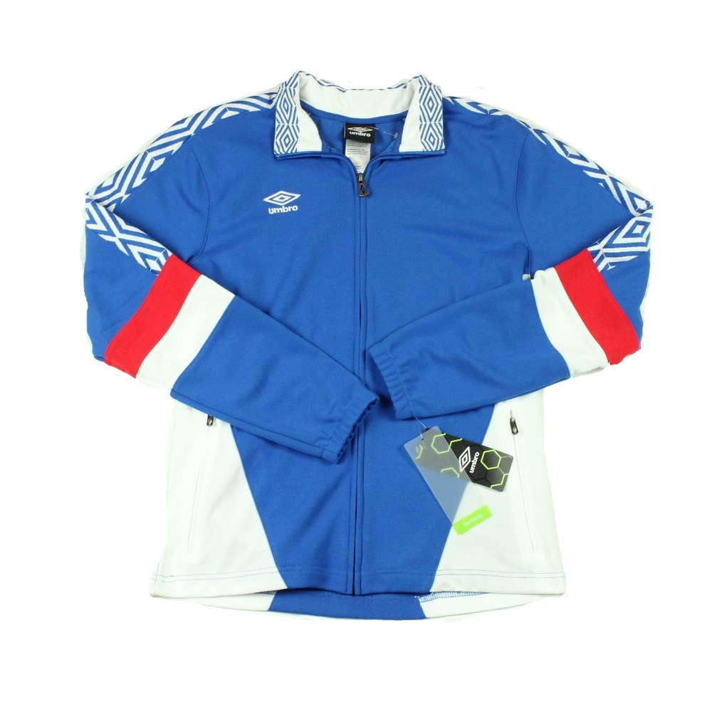 Men Umbro sweater Size S Blue/White /RED